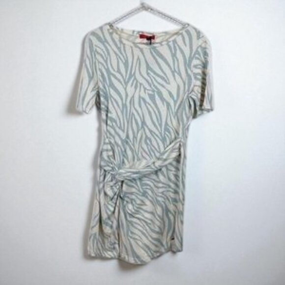 NWT n:Philanthropy June Dress Tropical Abstract Slate - Picture 4 of 4